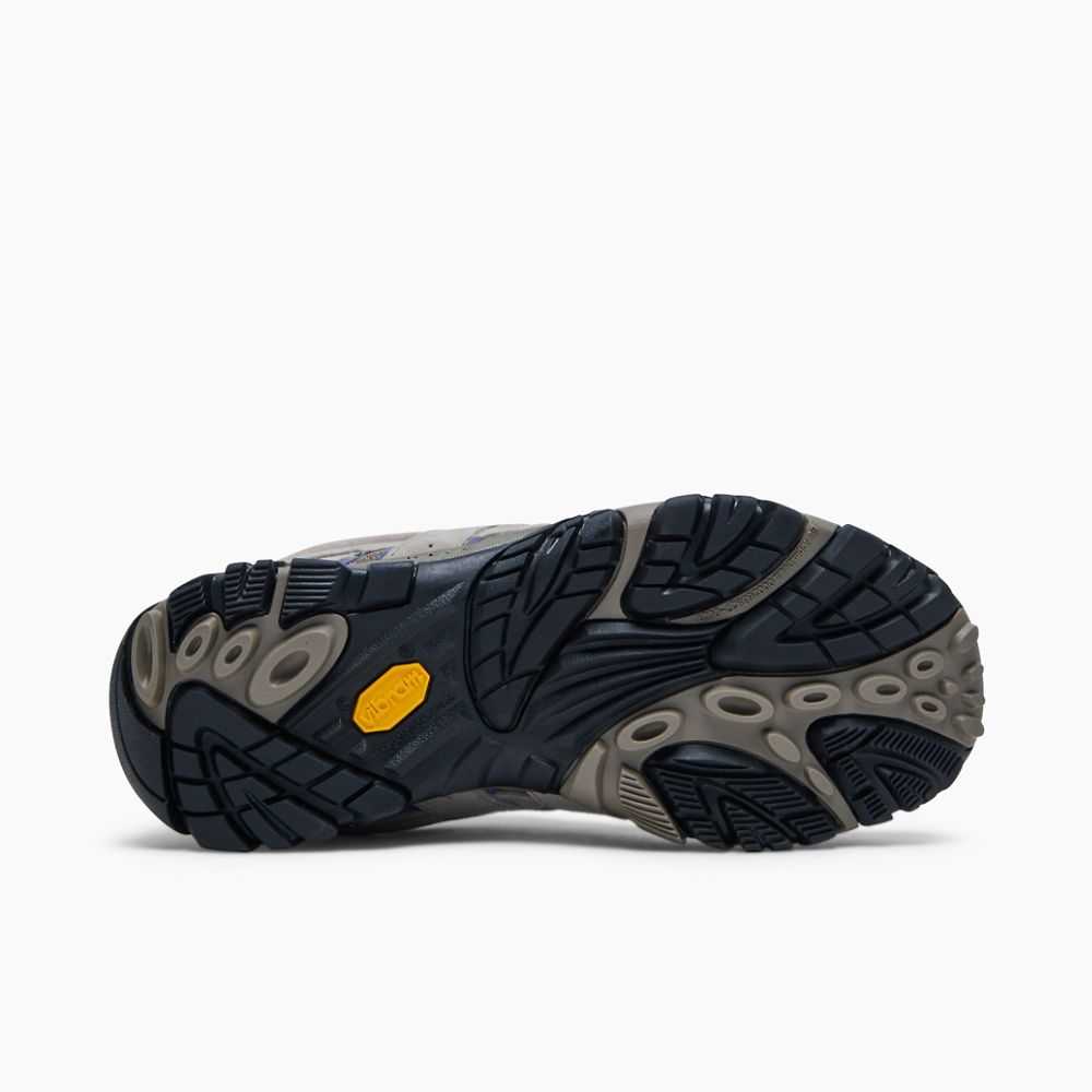 Tenis Senderismo Merrell Moab 2 Ventilator Mujer Grises Azules | México-6437098