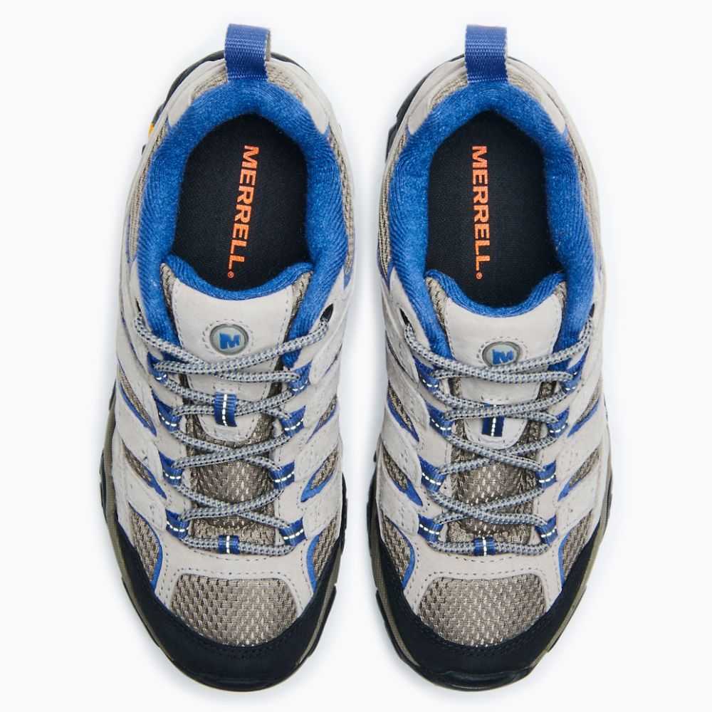 Tenis Senderismo Merrell Moab 2 Ventilator Mujer Grises Azules | México-6437098