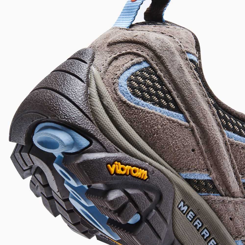 Tenis Senderismo Merrell Moab 2 Ventilator Mujer Grises | México-6470632