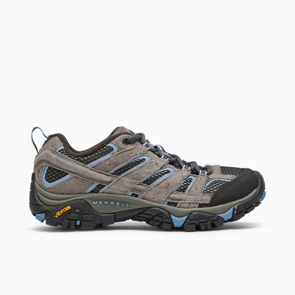 Tenis Senderismo Merrell Moab 2 Ventilator Mujer Grises | México-6470632