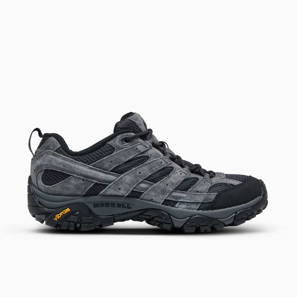 Tenis Senderismo Merrell Moab 2 Ventilator Hombre Grises | México-6934820