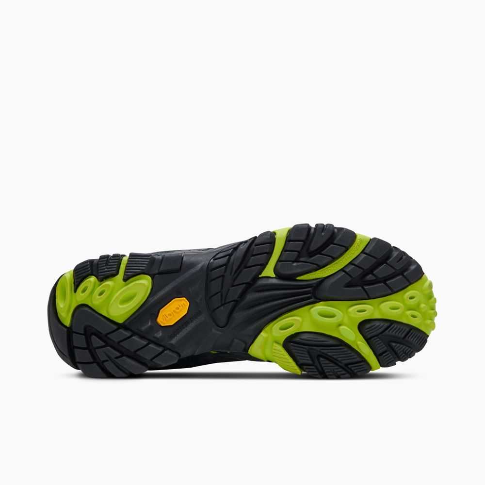 Tenis Senderismo Merrell Moab 2 Ventilator Hombre Grises Oscuro Fluorescentes | México-6962370