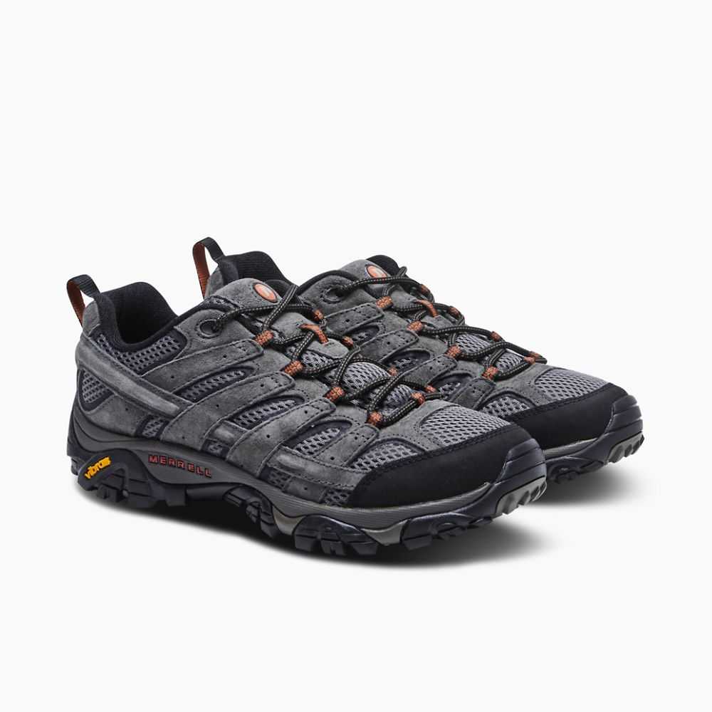 Tenis Senderismo Merrell Moab 2 Ventilator Anchos Hombre Grises Claro Verdes | México-7324206