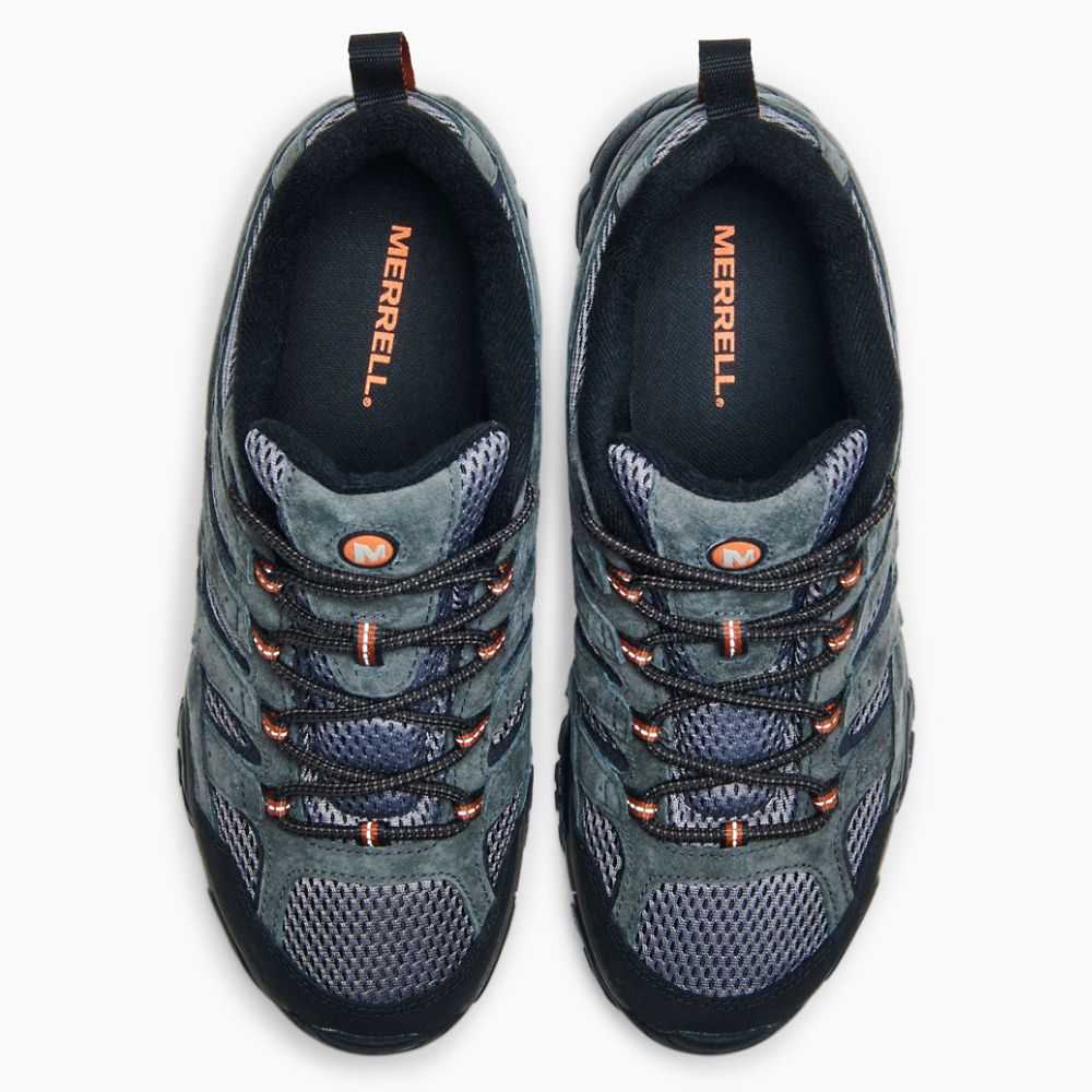 Tenis Senderismo Merrell Moab 2 Ventilator Anchos Hombre Grises Claro Verdes | México-7324206