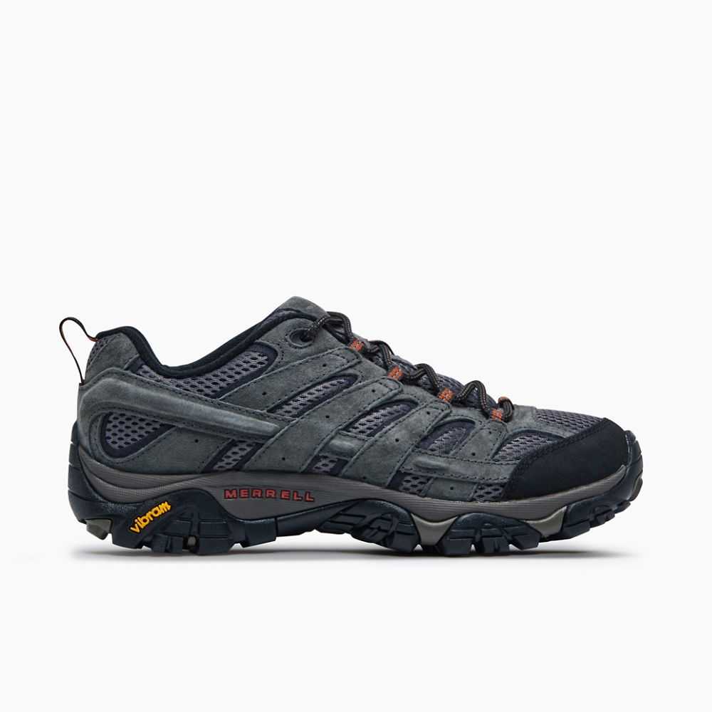 Tenis Senderismo Merrell Moab 2 Ventilator Anchos Hombre Grises Claro Verdes | México-7324206