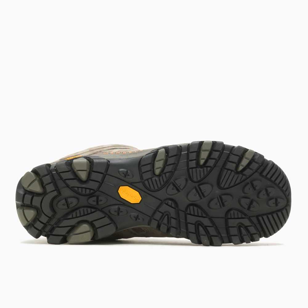 Tenis Senderismo Merrell Moab 3 Anchos Hombre Grises Oscuro Marrom Claro | México-3629608