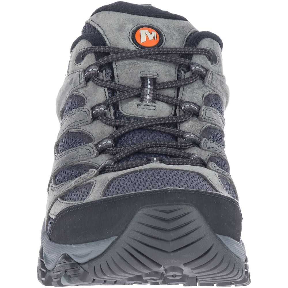 Tenis Senderismo Merrell Moab 3 Anchos Hombre Grises | México-3802676