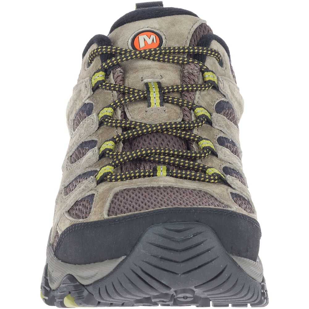 Tenis Senderismo Merrell Moab 3 Anchos Hombre Grises Oscuro Marrom Claro | México-6223796