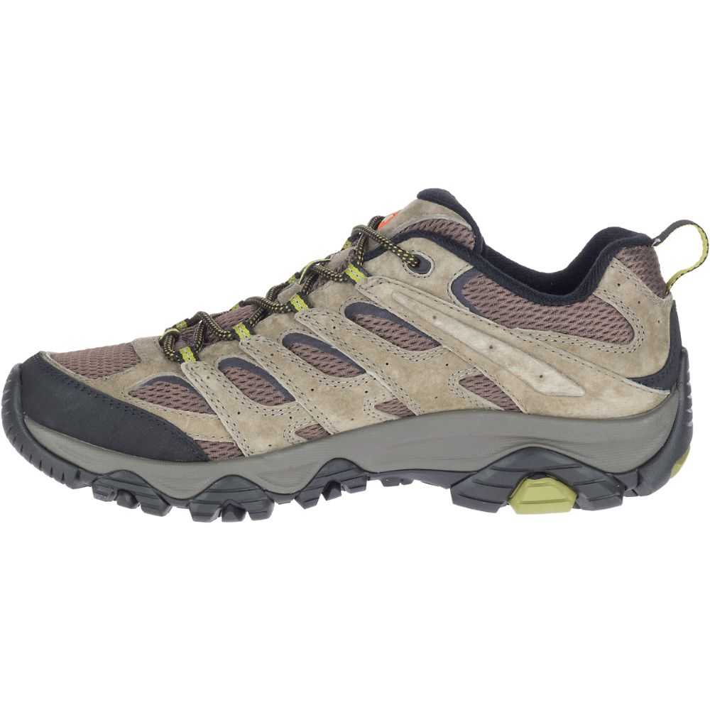 Tenis Senderismo Merrell Moab 3 Anchos Hombre Grises Oscuro Marrom Claro | México-6223796