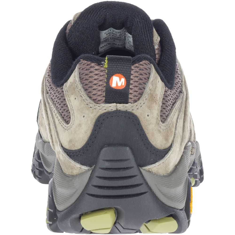 Tenis Senderismo Merrell Moab 3 Anchos Hombre Grises Oscuro Marrom Claro | México-6223796