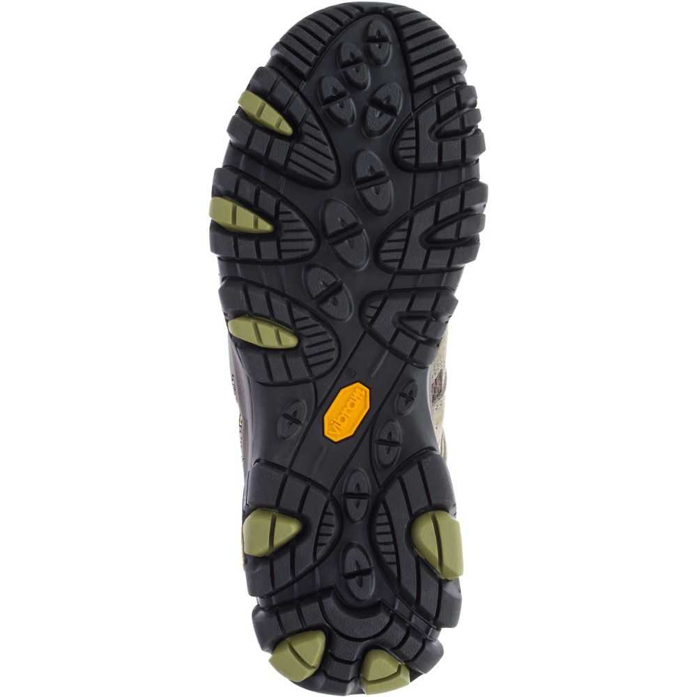 Tenis Senderismo Merrell Moab 3 Anchos Hombre Grises Oscuro Marrom Claro | México-6223796