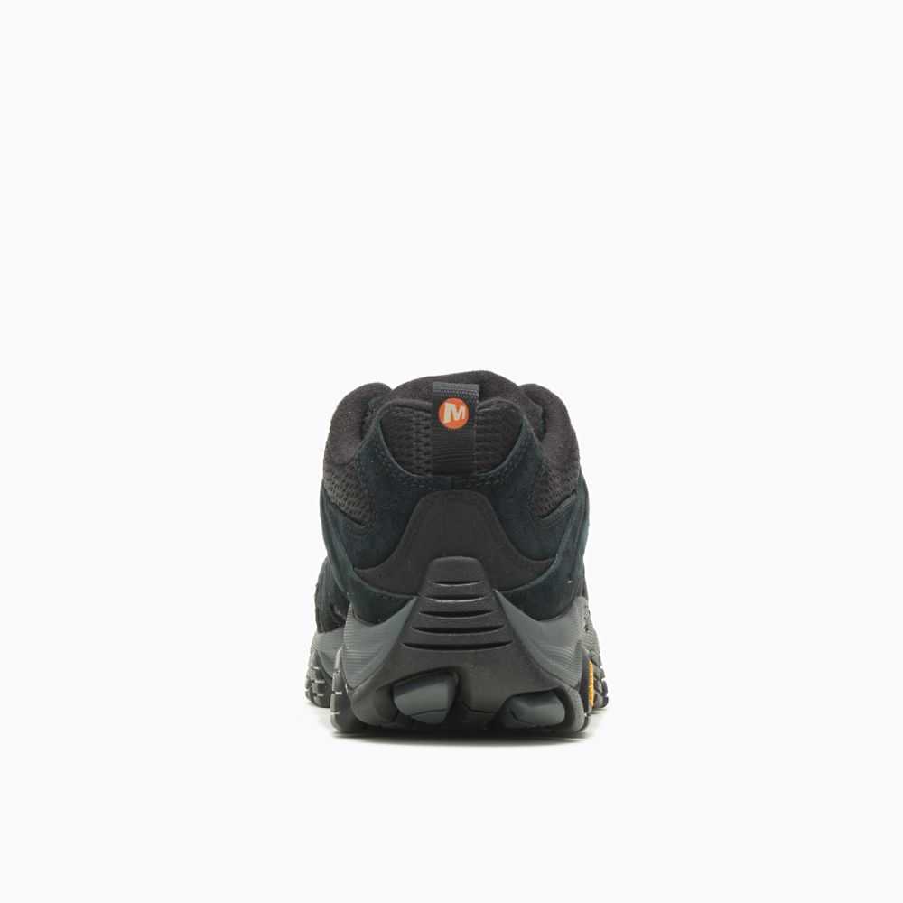 Tenis Senderismo Merrell Moab 3 Anchos Hombre Negros | México-6893402