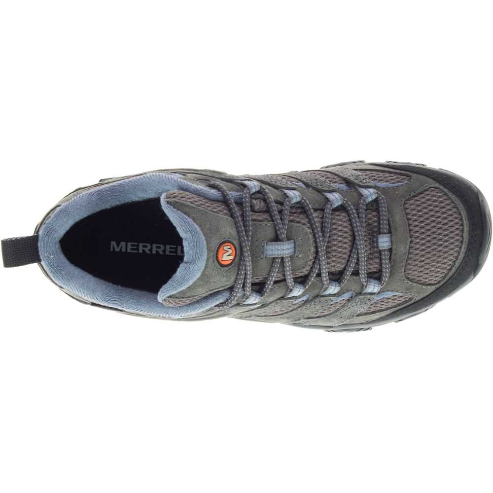 Tenis Senderismo Merrell Moab 3 Anchos Mujer Grises | México-0686732