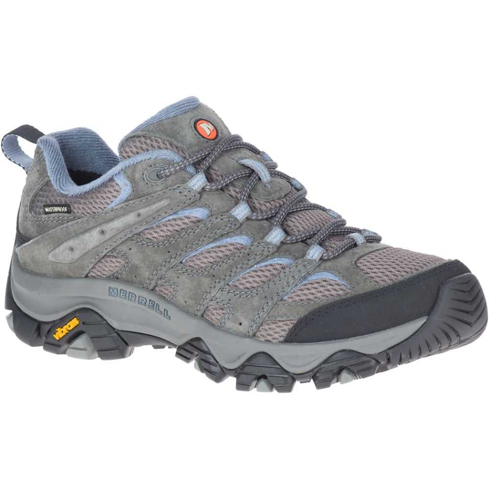 Tenis Senderismo Merrell Moab 3 Anchos Mujer Grises | México-0686732