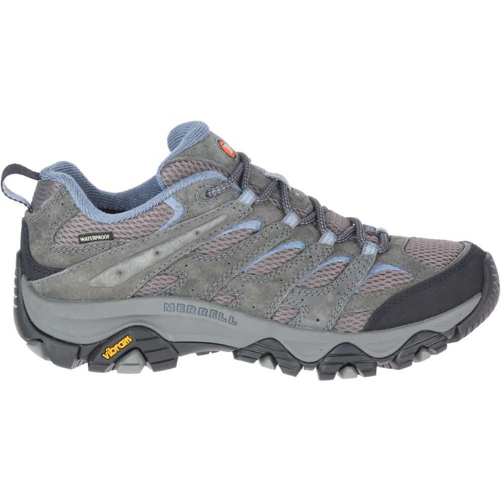 Tenis Senderismo Merrell Moab 3 Anchos Mujer Grises | México-0686732