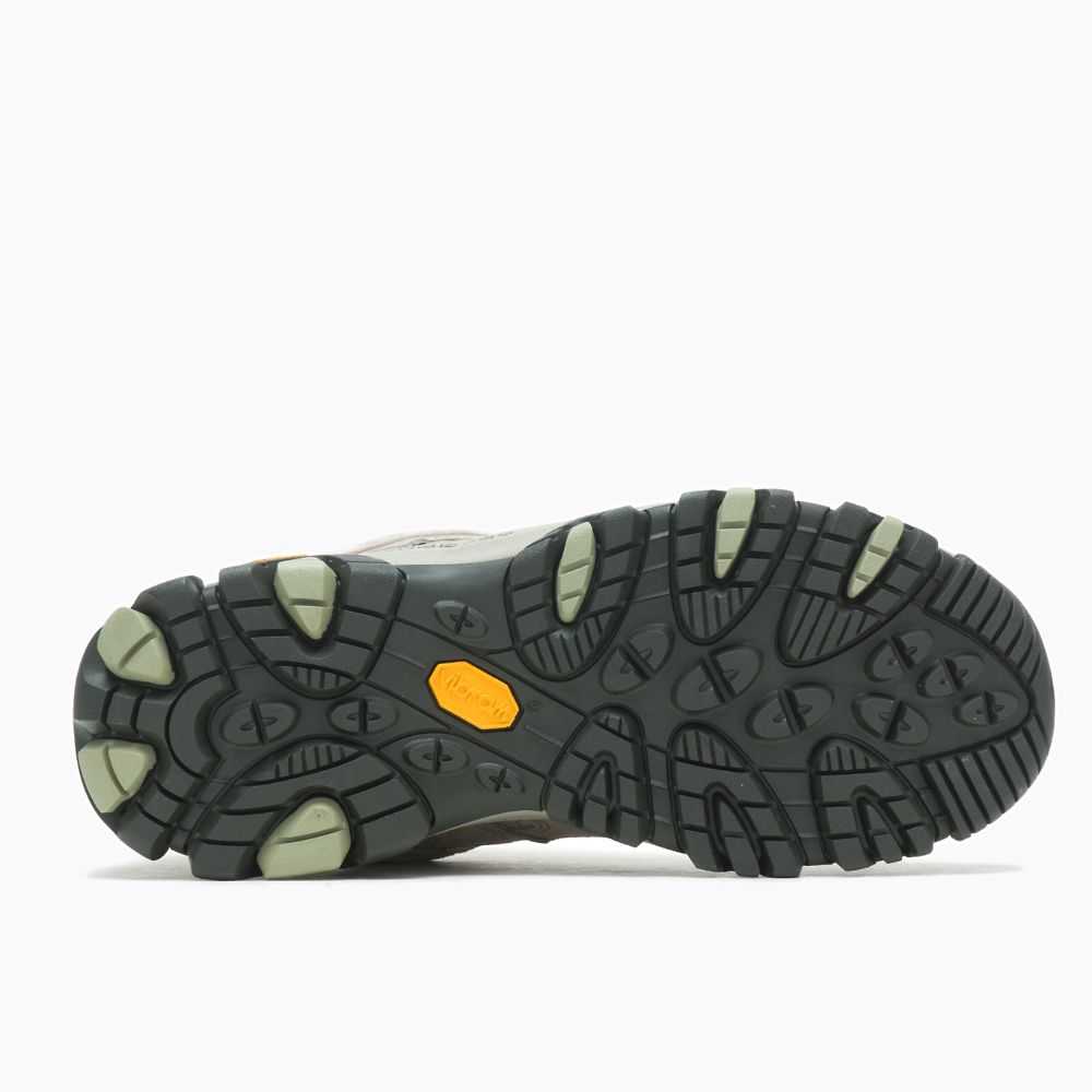 Tenis Senderismo Merrell Moab 3 Anchos Mujer Grises Claro | México-0836274