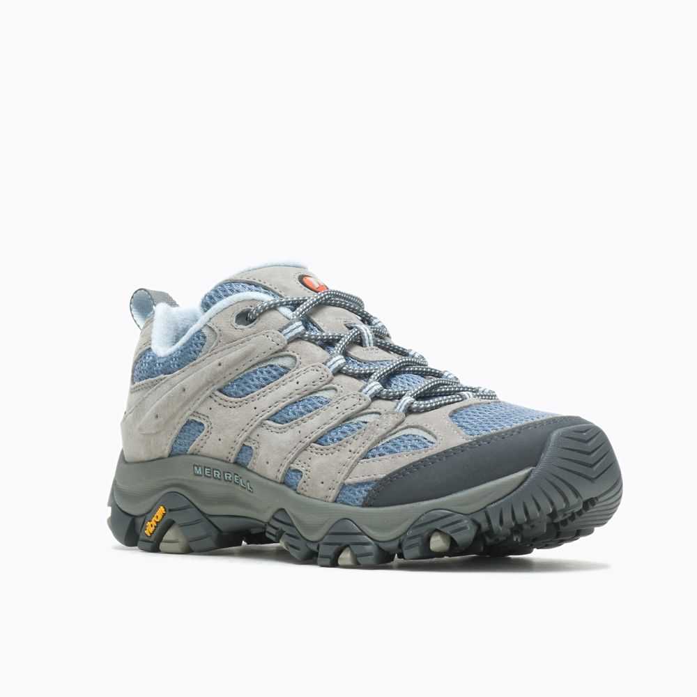 Tenis Senderismo Merrell Moab 3 Anchos Mujer Grises | México-2984366