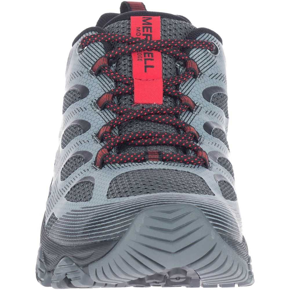 Tenis Senderismo Merrell Moab 3 Edge Hombre Grises | México-8462602