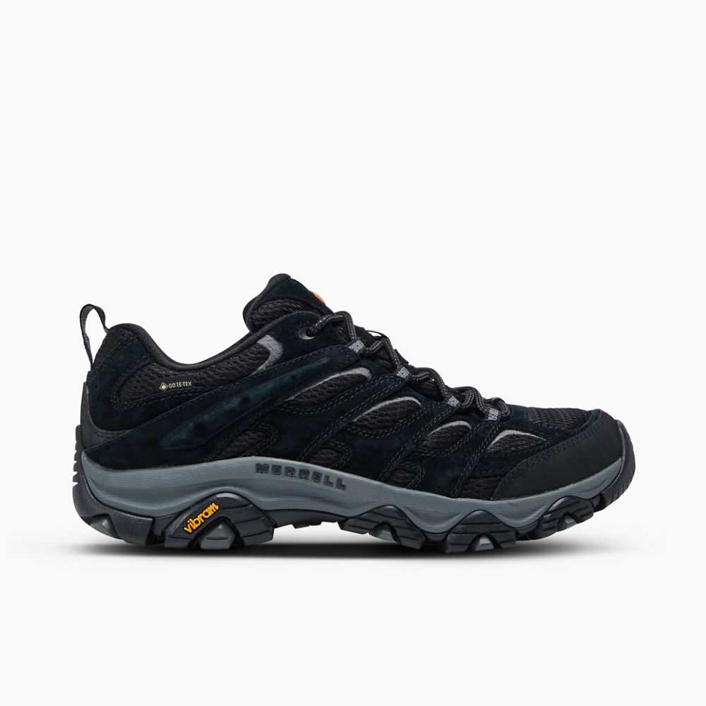 Tenis Senderismo Merrell Moab 3 GORE-TEX® Hombre Negros Grises | México-4387269