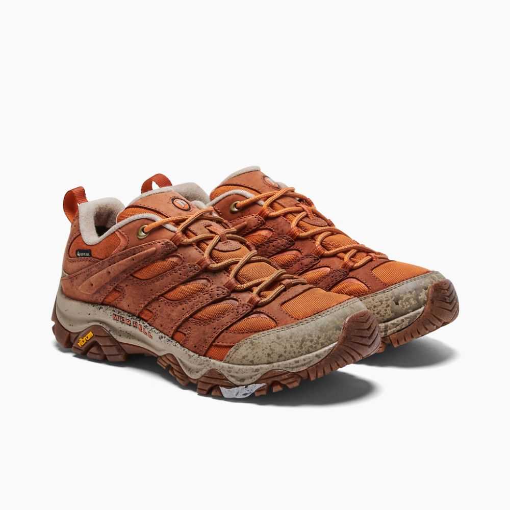 Tenis Senderismo Merrell Moab 3 GORE-TEX® Hombre Marrom Naranjas | México-6398670