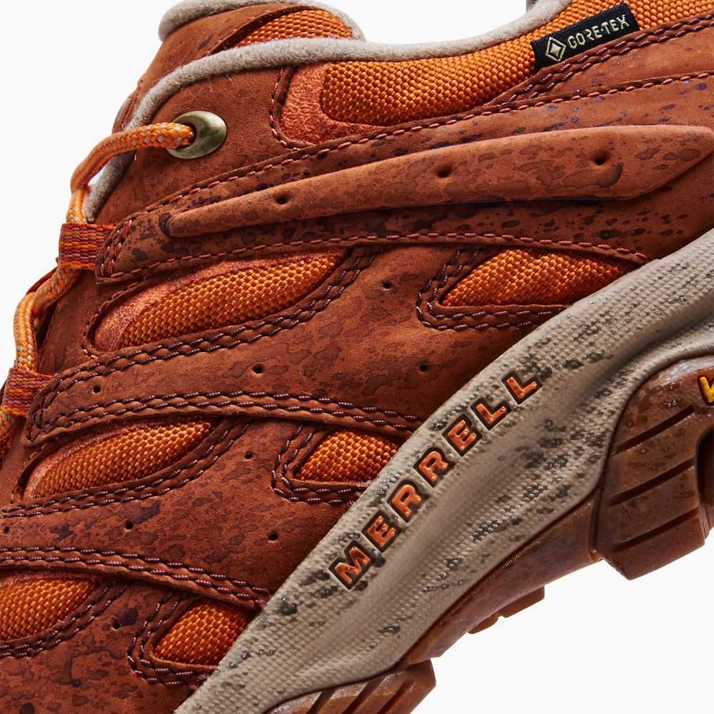 Tenis Senderismo Merrell Moab 3 GORE-TEX® Hombre Marrom Naranjas | México-6398670