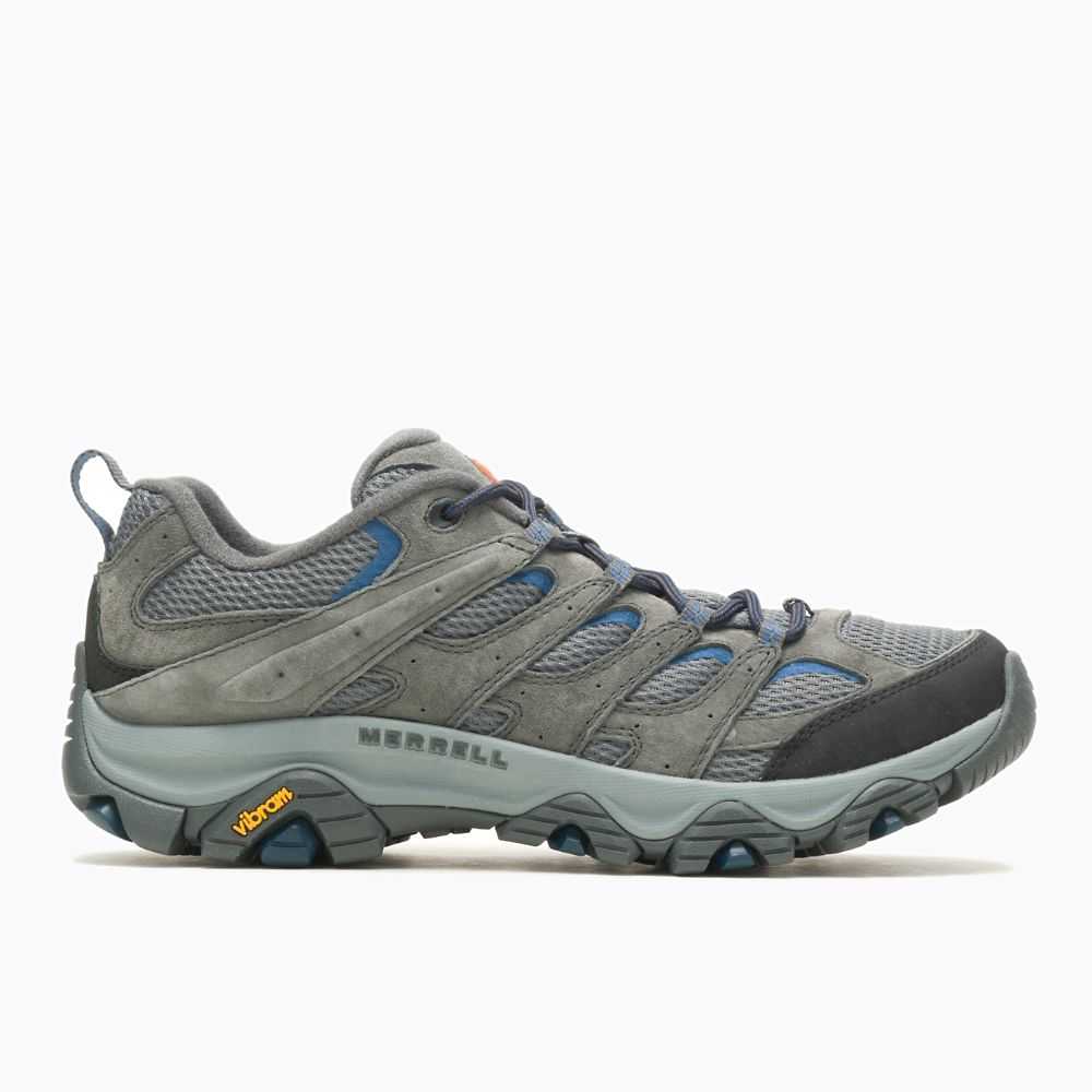 Tenis Senderismo Merrell Moab 3 Hombre Grises | México-9760268