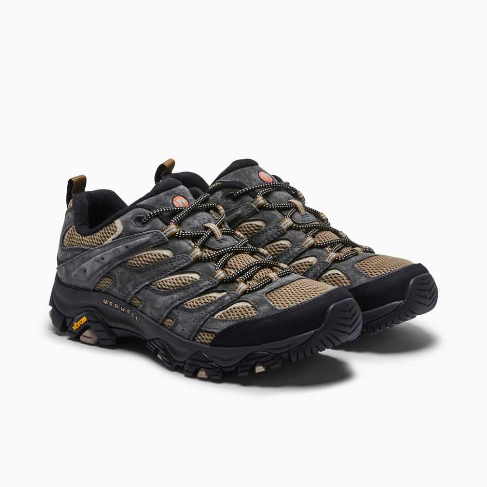 Tenis Senderismo Merrell Moab 3 Hombre Marrom Claro Grises | México-6063284