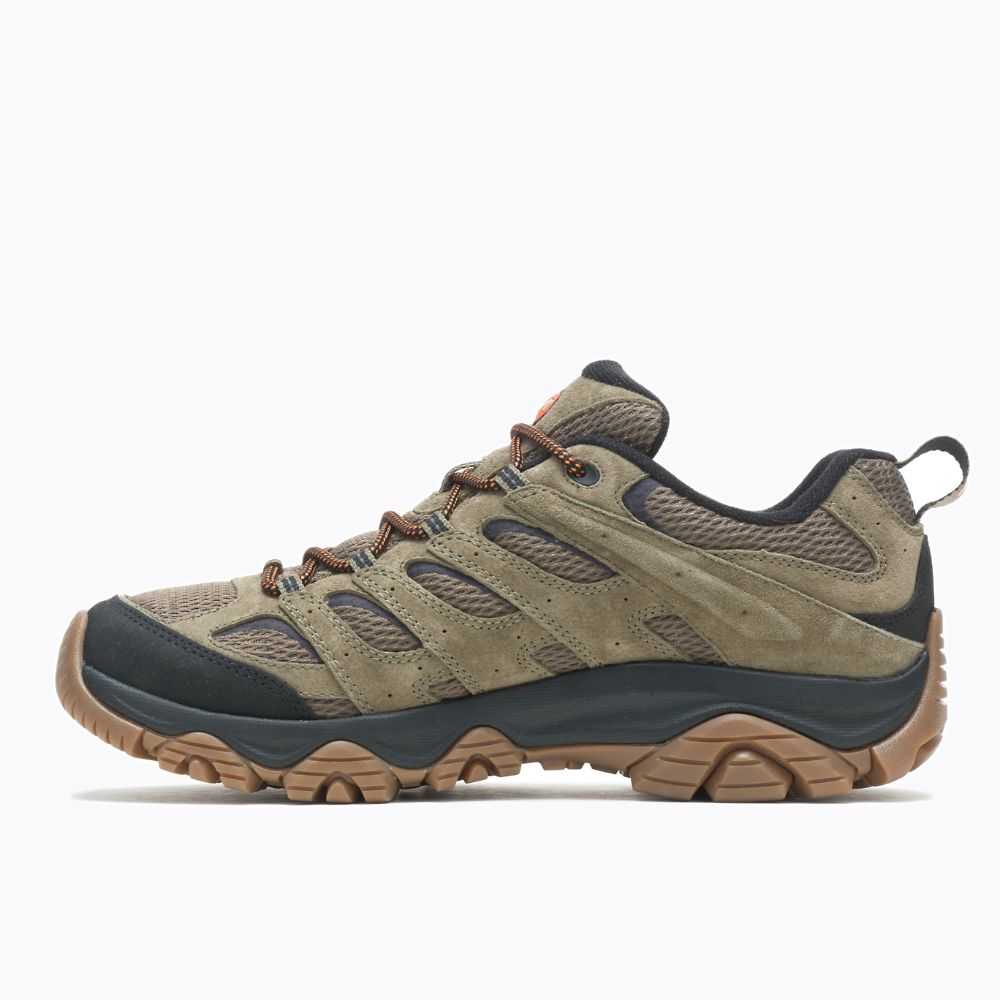 Tenis Senderismo Merrell Moab 3 Hombre Verde Oliva | México-6427306