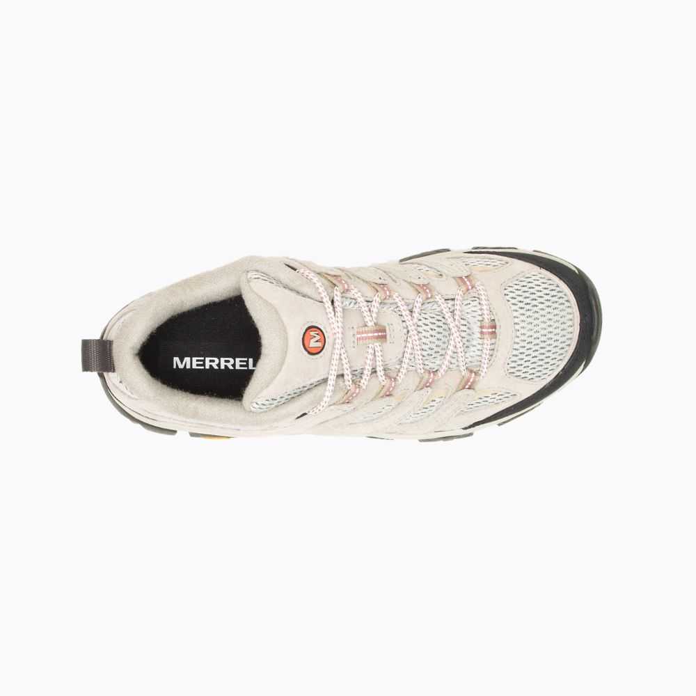 Tenis Senderismo Merrell Moab 3 Mujer Grises | México-8764620