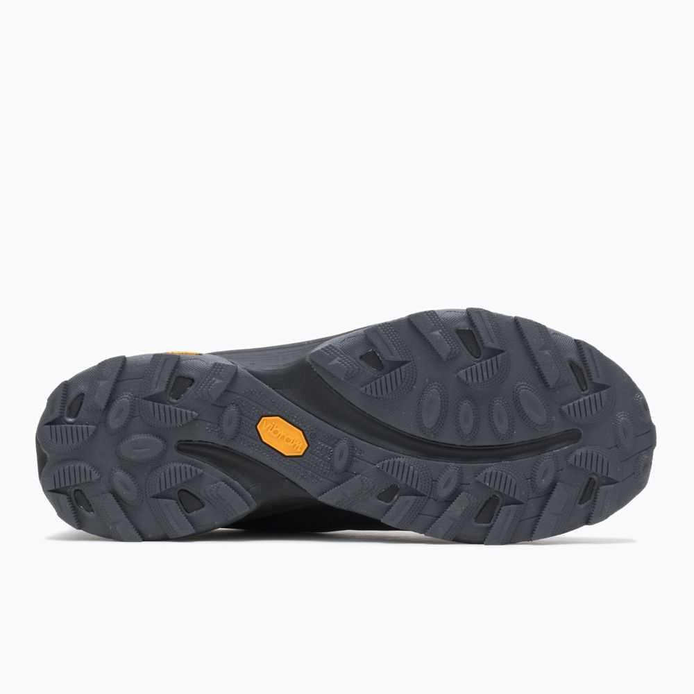 Tenis Senderismo Merrell Moab Speed Anchos Hombre Negros | México-3629684