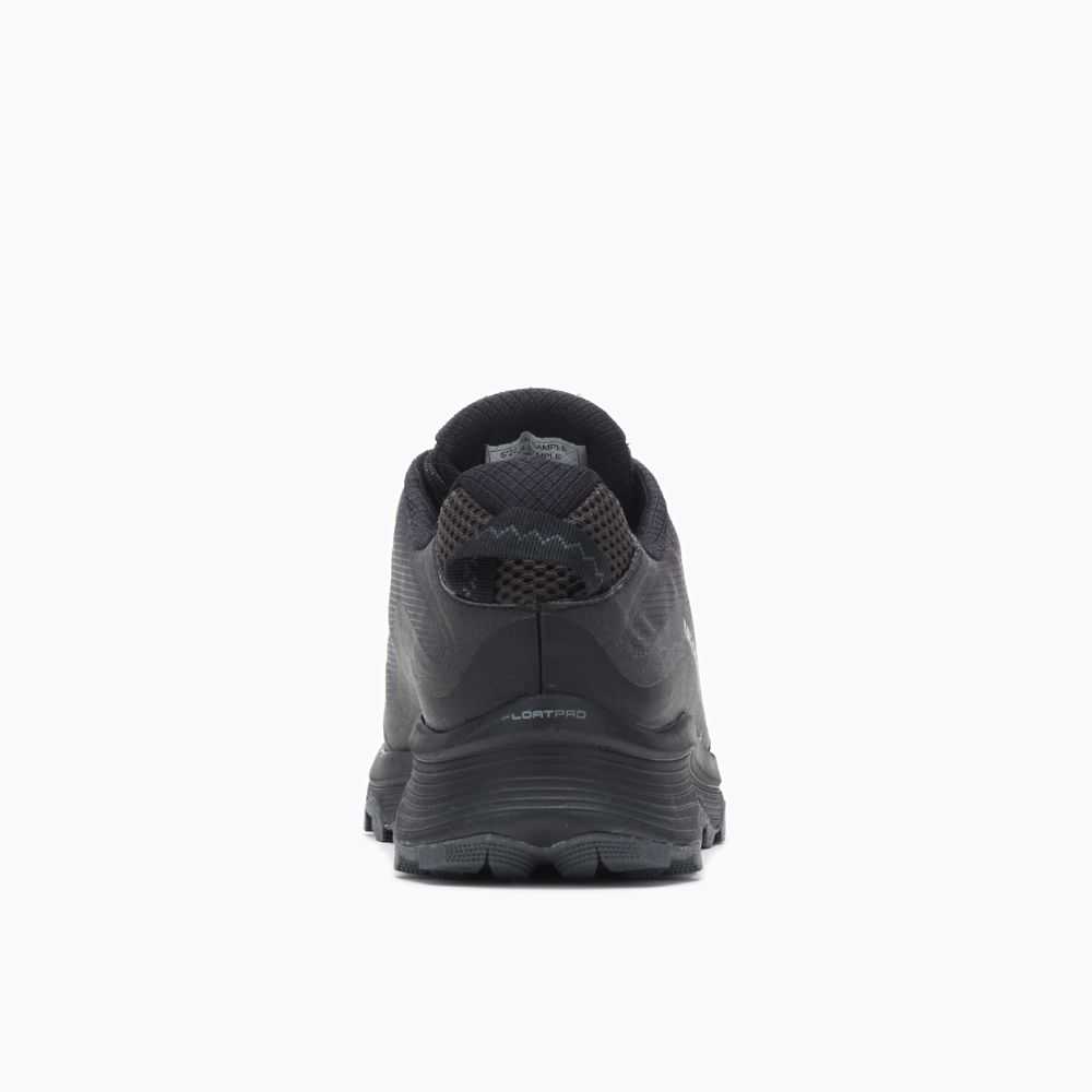 Tenis Senderismo Merrell Moab Speed Anchos Hombre Negros | México-3629684