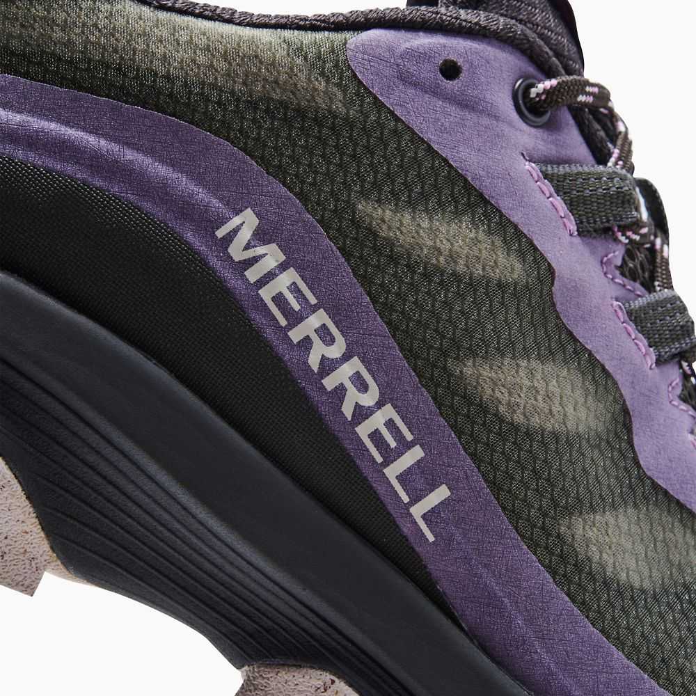 Tenis Senderismo Merrell Moab Speed Anchos Mujer Verdes Oscuro | México-8297360