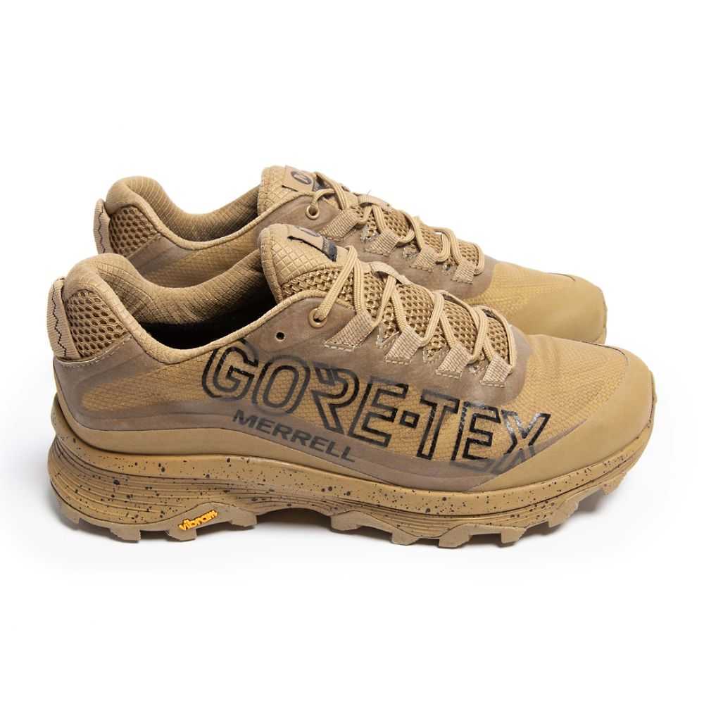 Tenis Senderismo Merrell Moab Speed GORE-TEX® 1TRL Hombre Marrom | México-4763860