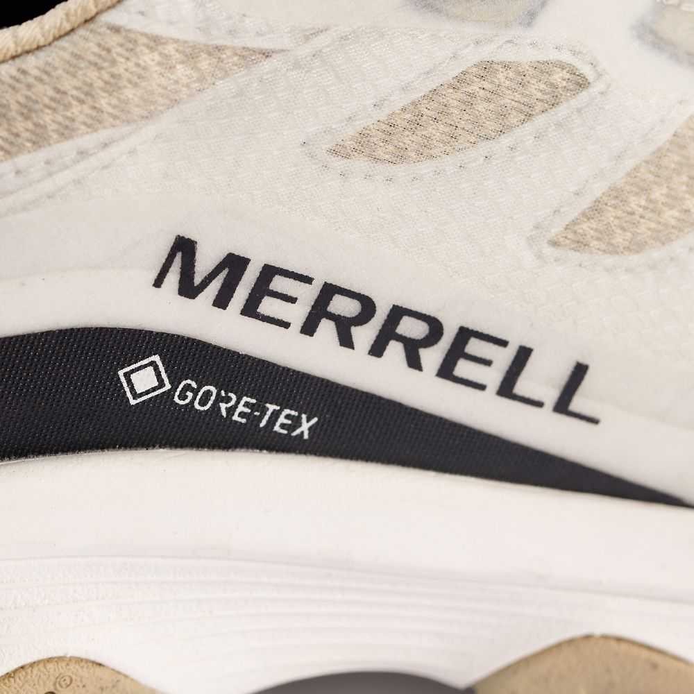 Tenis Senderismo Merrell Moab Speed GORE-TEX® X Sweaty Betty Mujer Blancos Kaki | México-7822606