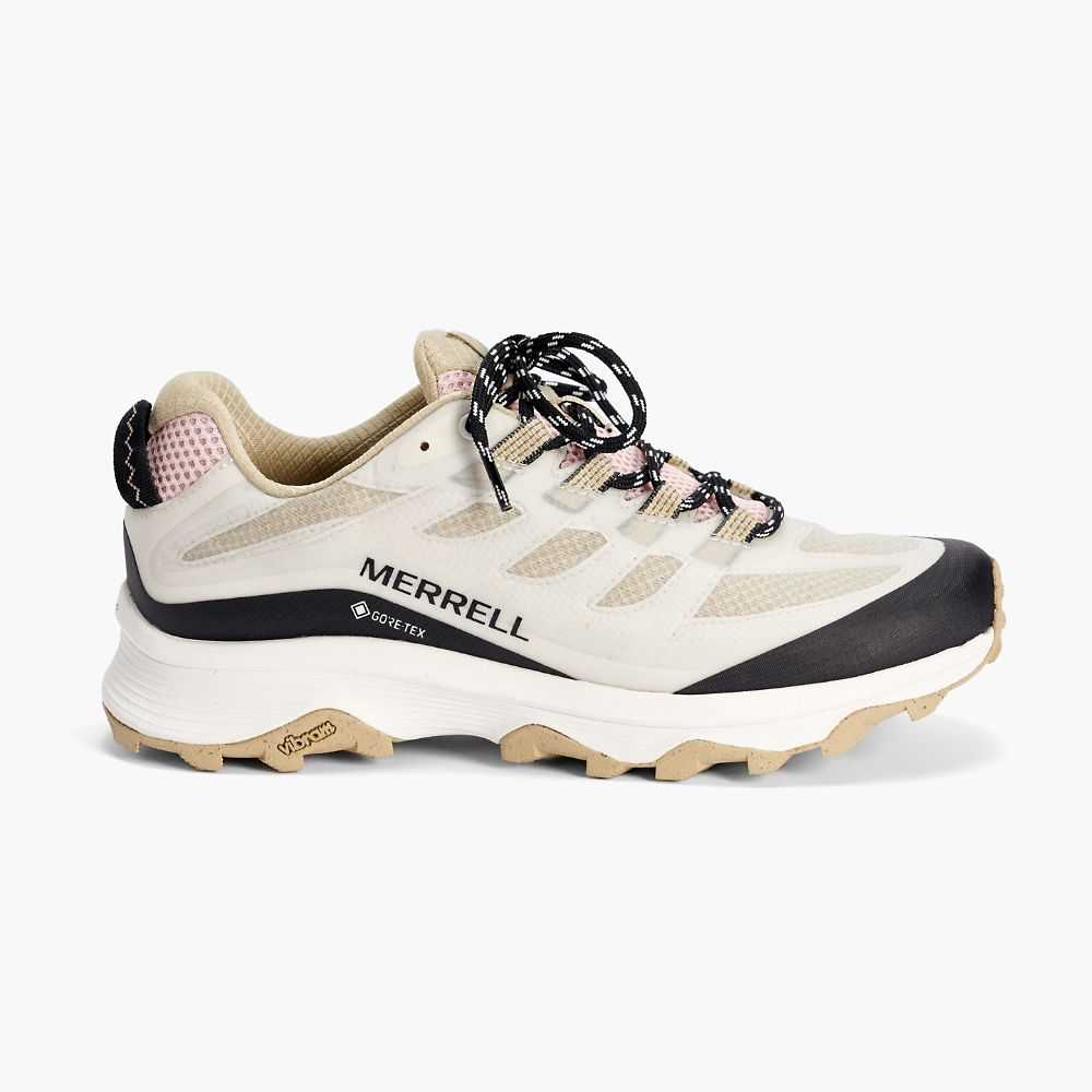 Tenis Senderismo Merrell Moab Speed GORE-TEX® X Sweaty Betty Mujer Blancos Kaki | México-7822606