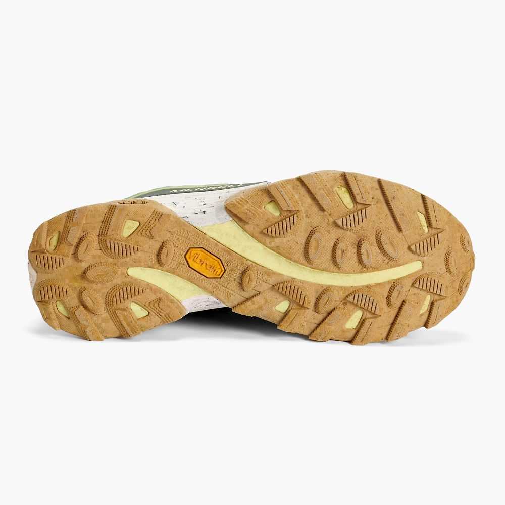 Tenis Senderismo Merrell Moab Speed GORE-TEX® X Sweaty Betty Mujer Blancos Verdes Claro | México-8236062