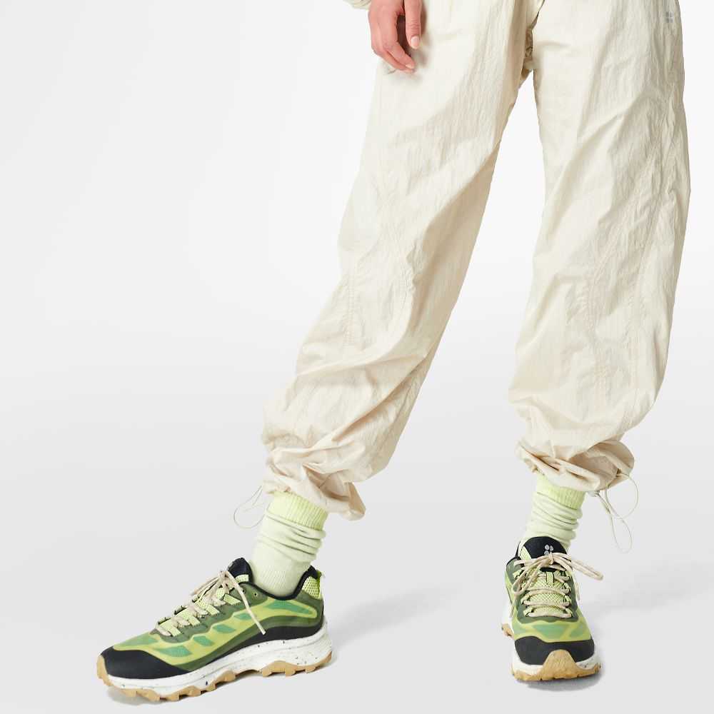 Tenis Senderismo Merrell Moab Speed GORE-TEX® X Sweaty Betty Mujer Blancos Verdes Claro | México-8236062