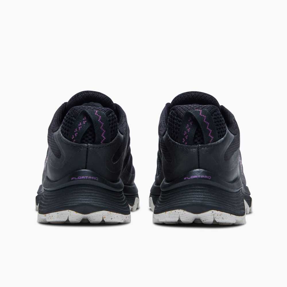 Tenis Senderismo Merrell Moab Speed GORE-TEX® Mujer Negros | México-8239046