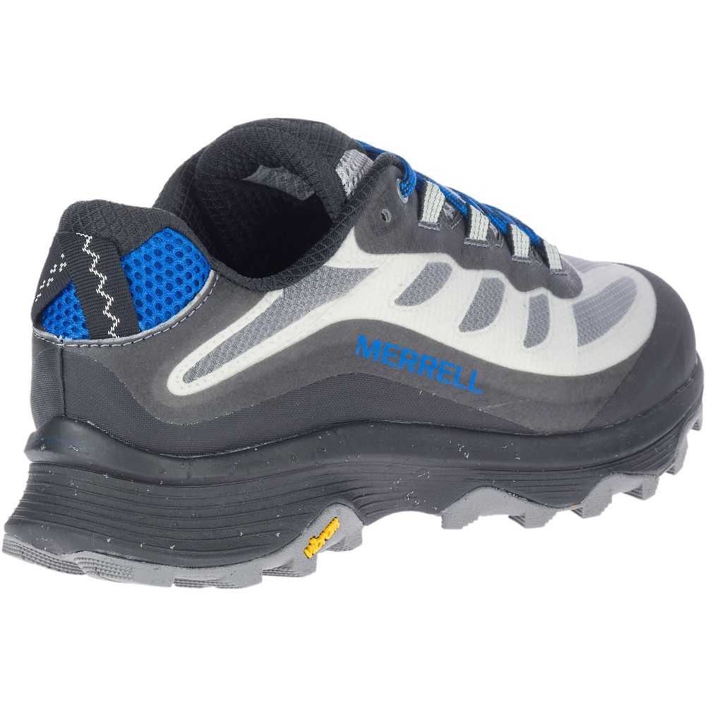 Tenis Senderismo Merrell Moab Speed Hombre Grises Azules | México-3204762