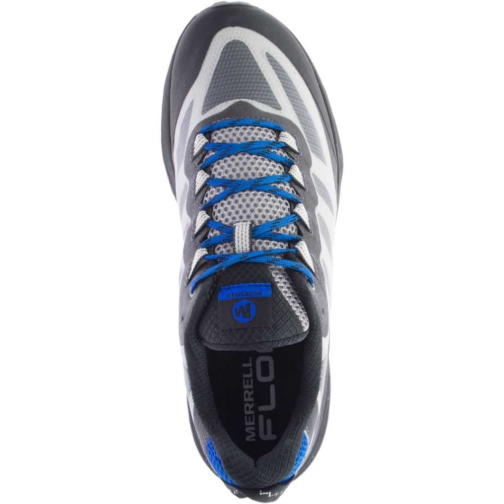 Tenis Senderismo Merrell Moab Speed Hombre Grises Azules | México-3204762