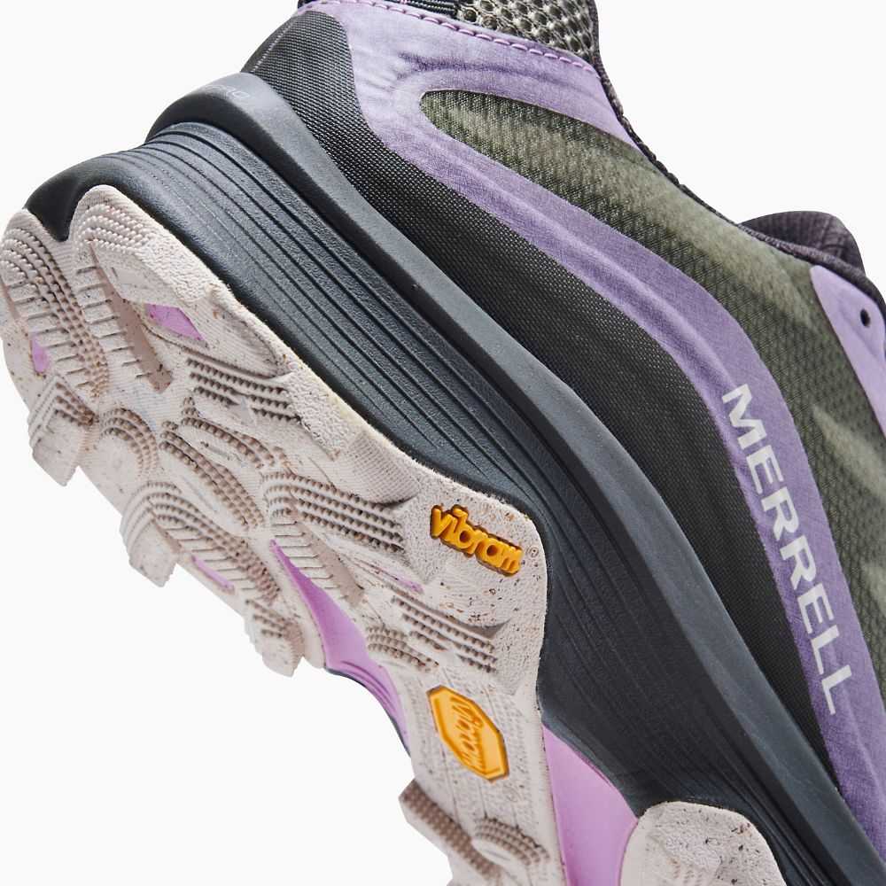 Tenis Senderismo Merrell Moab Speed Mujer Verdes Oscuro | México-6792840