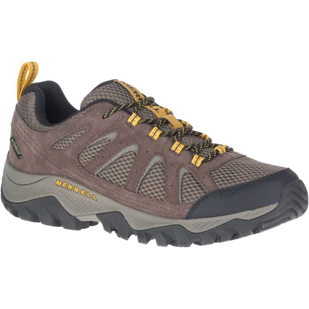 Tenis Senderismo Merrell Oakcreek Hombre Marrom Oscuro | México-3089742