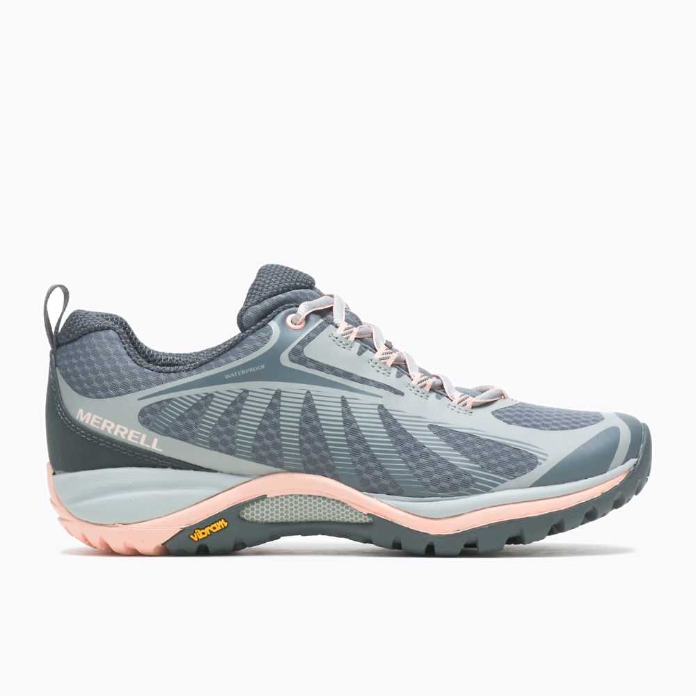 Tenis Senderismo Merrell Siren Edge 3 Mujer Azules Claro | México-0623294