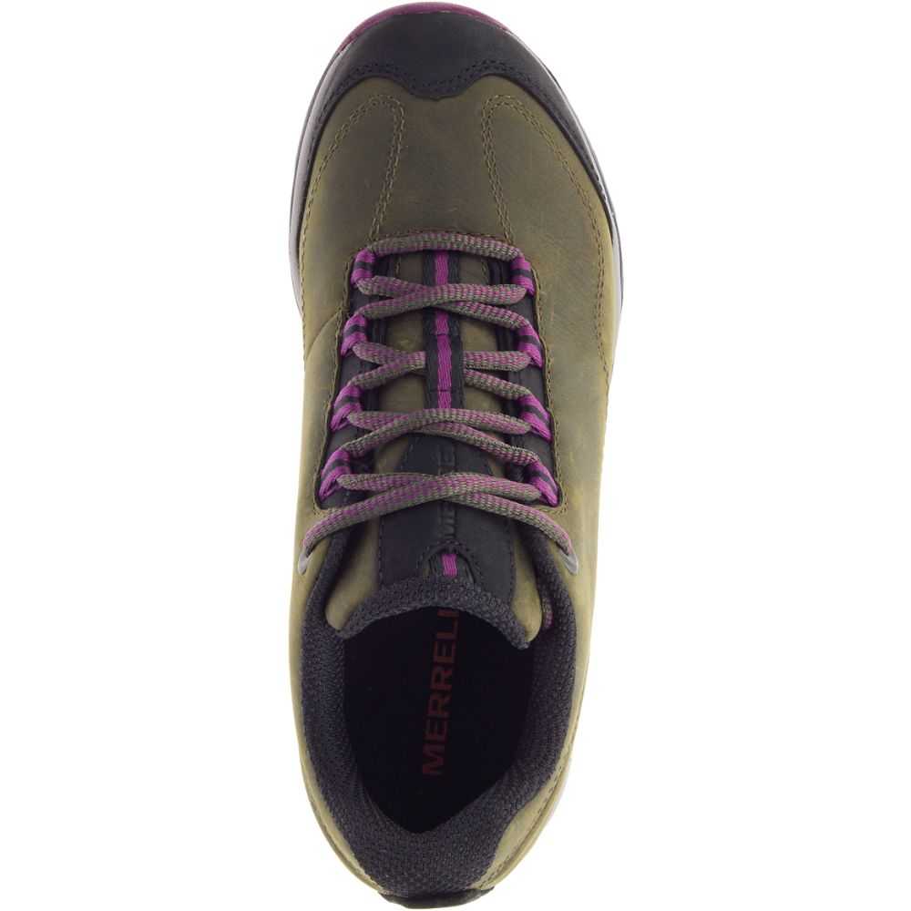 Tenis Senderismo Merrell Siren Traveller 3 Mujer Verde Oliva | México-7632429