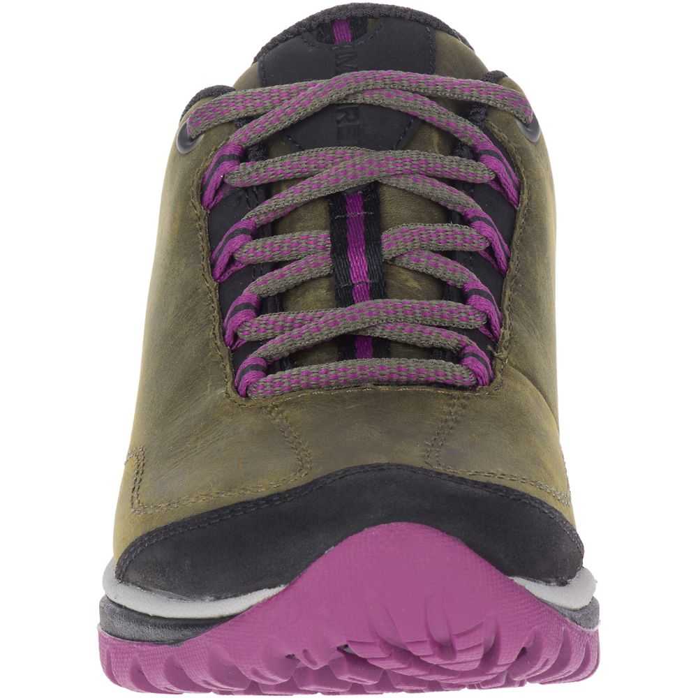 Tenis Senderismo Merrell Siren Traveller 3 Mujer Verde Oliva | México-7632429