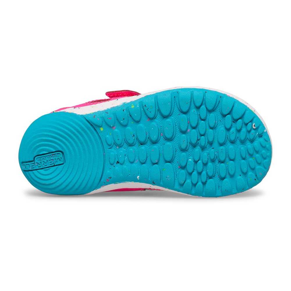 Tenis Sin Agujetas Merrell Bare Steps® H2O Niña Fucsia | México-4229837