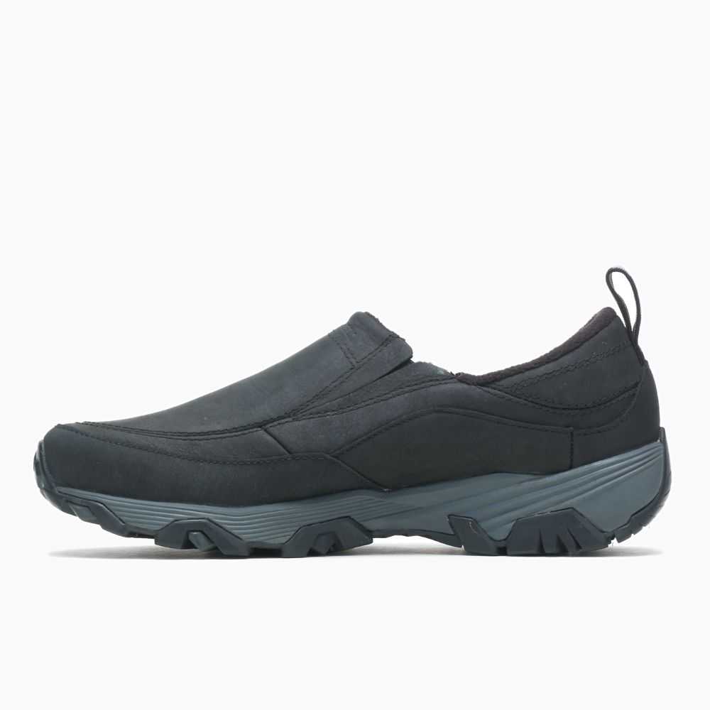 Tenis Sin Agujetas Merrell ColdPack Ice+ Moc Anchos Hombre Negros | México-2089766