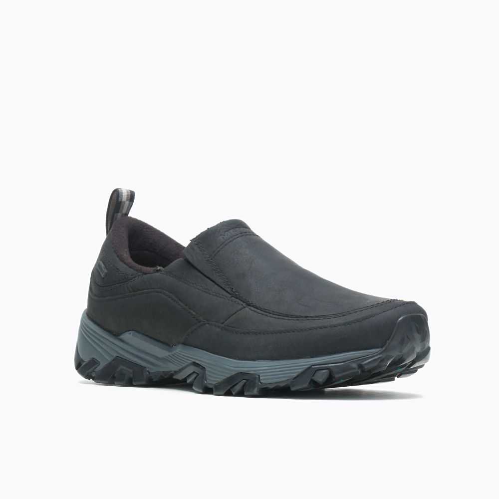 Tenis Sin Agujetas Merrell ColdPack Ice+ Moc Hombre Negros | México-6634092