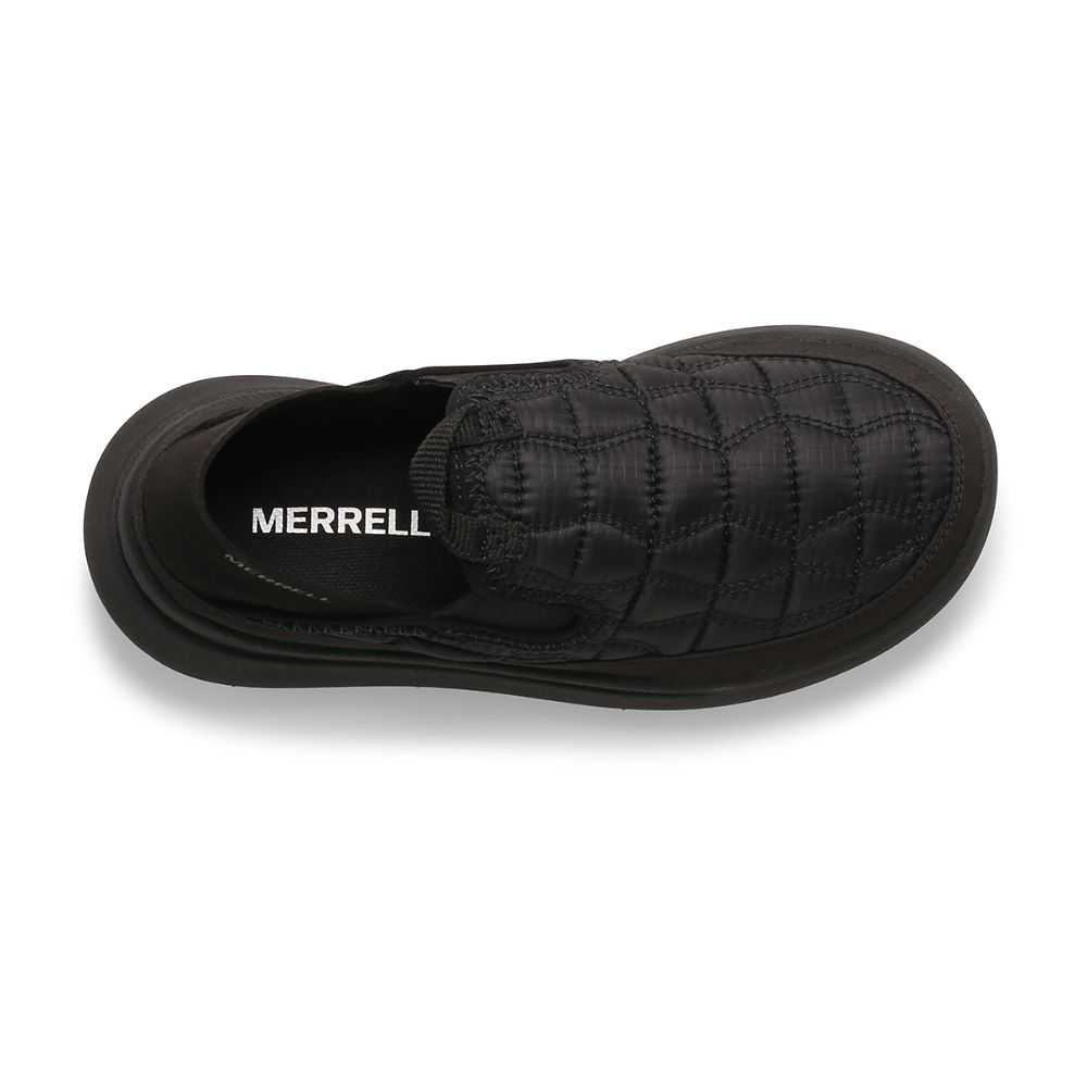 Tenis Sin Agujetas Merrell Hut Moc 2.0 Niña Negros | México-6637824