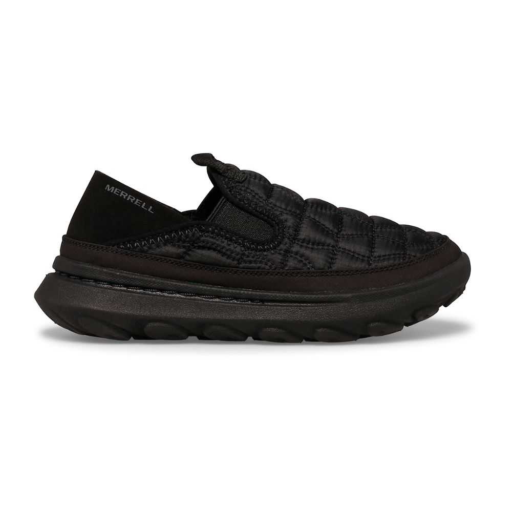 Tenis Sin Agujetas Merrell Hut Moc 2.0 Niña Negros | México-6637824